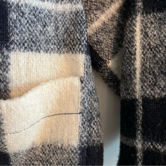 Madewell Wool Blend Walton Shirt-Jacket in Colleton Plaid Sz XL - Picture 6 of 12